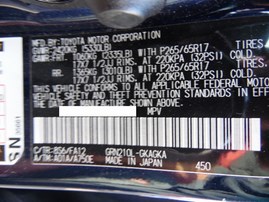 2008 TOYOTA 4RUNNER SR5 NAVY BLUE 4.0L AT 2WD Z17928